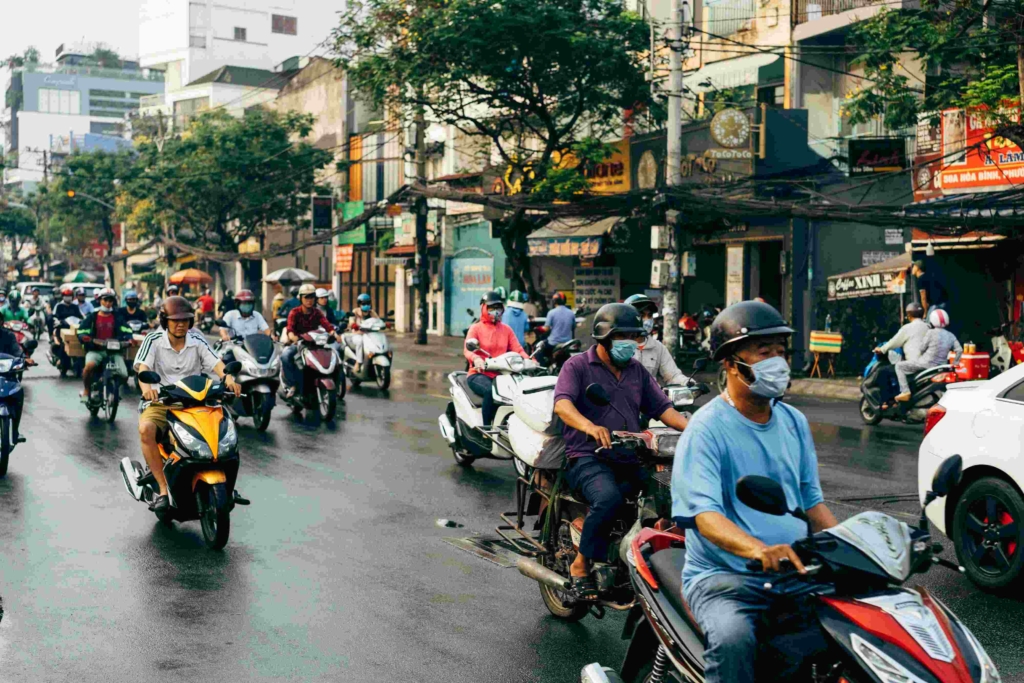 traffic in ho chi minh city