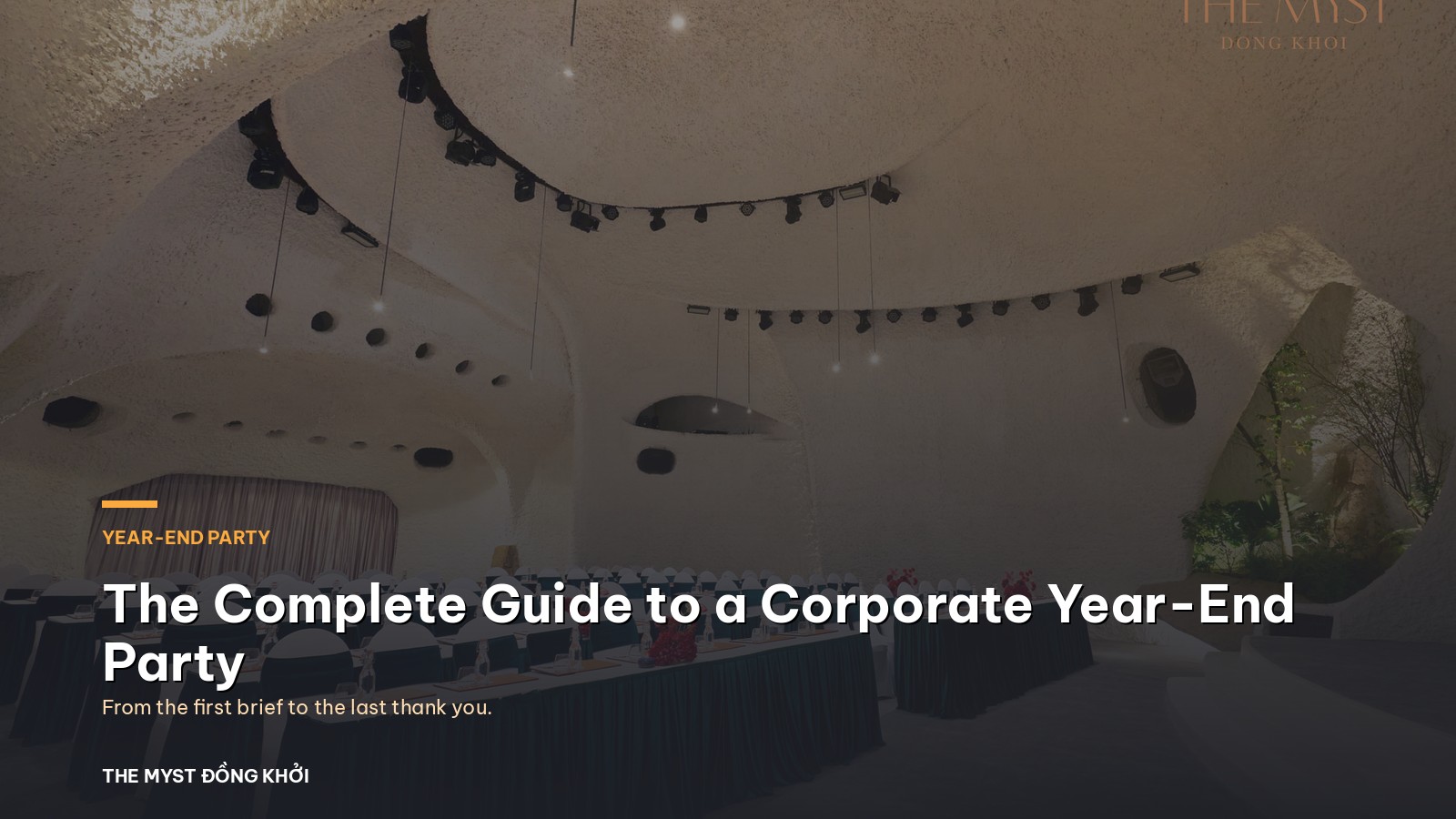 The Complete Guide to a Corporate Year-End Party