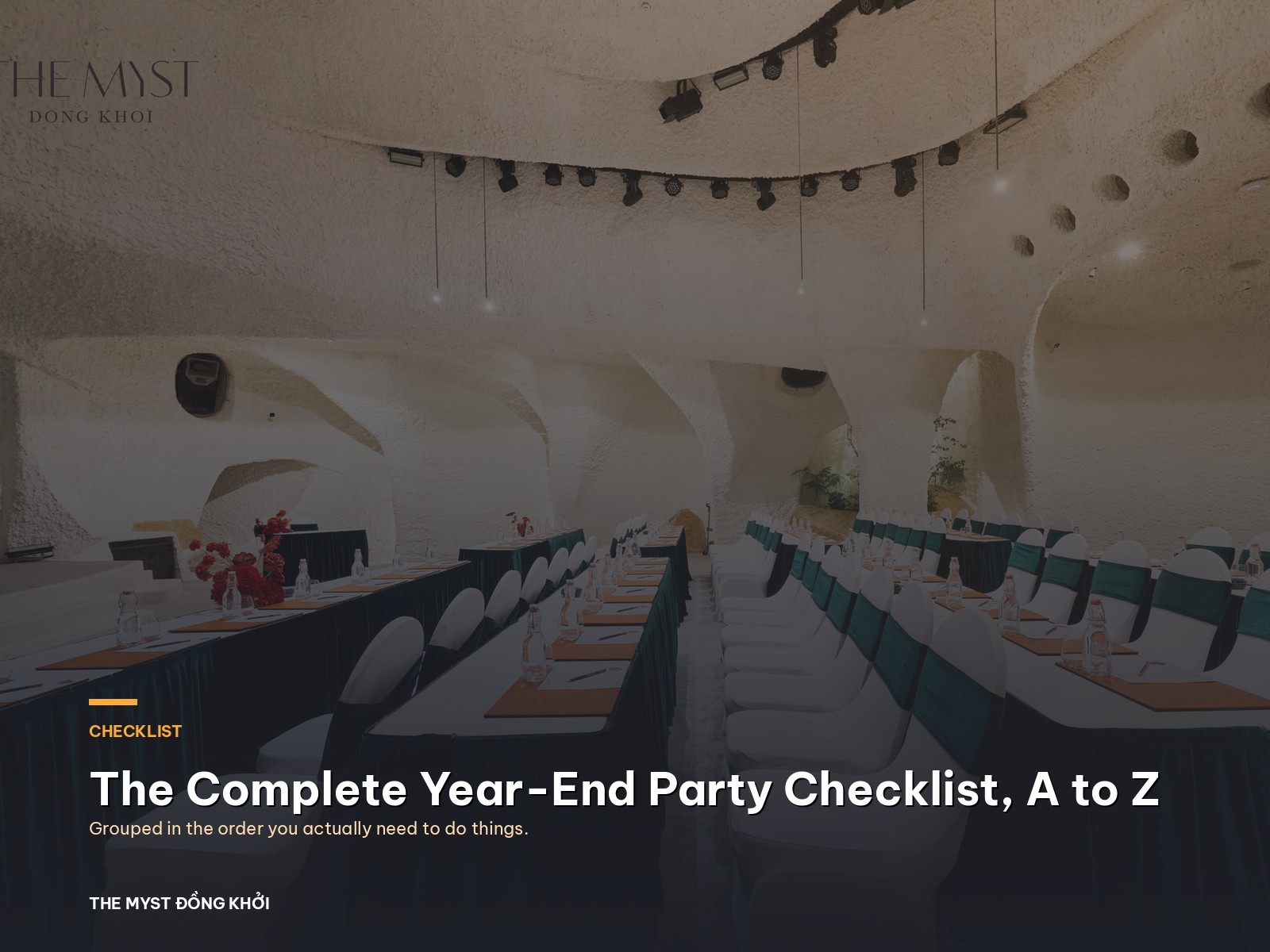 The Complete Year-End Party Checklist, A to Z