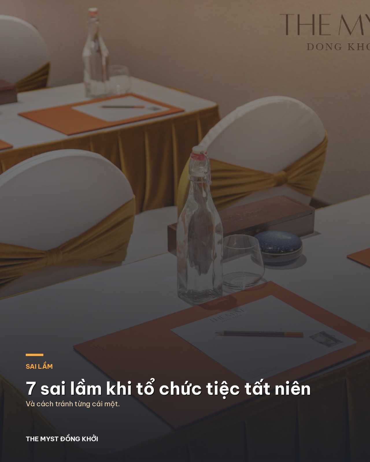 7 sai lầm khi tổ chức tiệc tất niên mà doanh nghiệp thường mắc phải