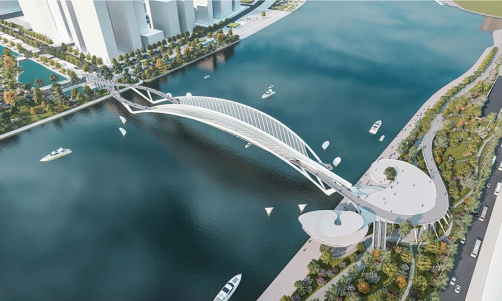 Bờ sông Sài Gòn thức giấc: Cẩm nang địa phương 3 saigon pedestrian bridge