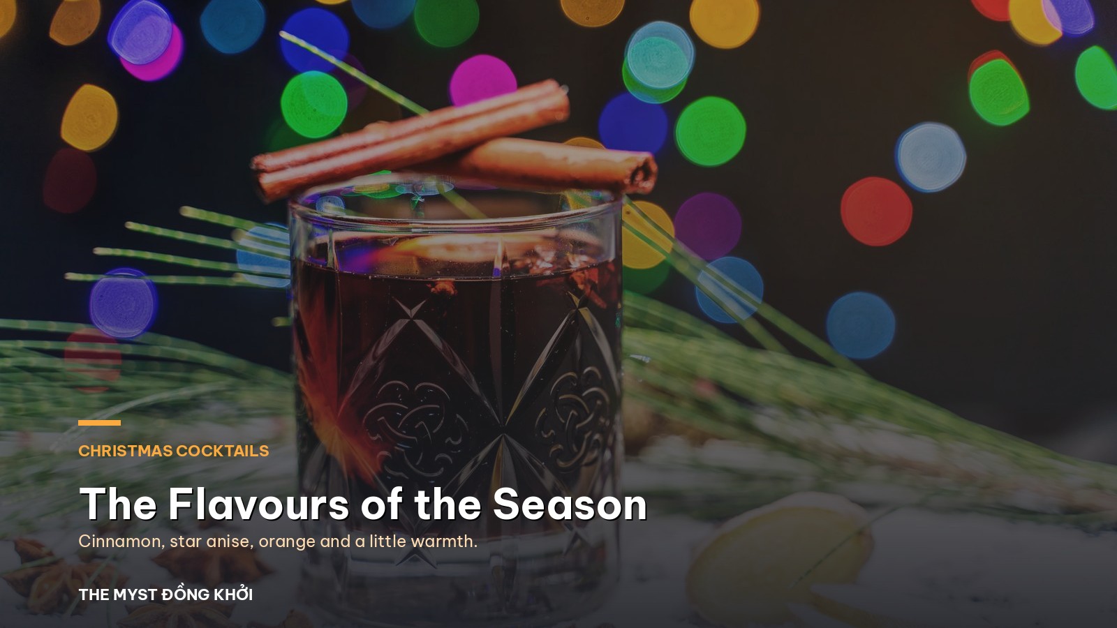 Christmas Cocktails: The Flavours of the Season