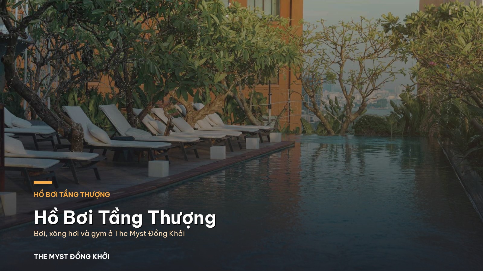 Hồ bơi tầng thượng khách sạn Quận 1: bơi, xông hơi và nghỉ ở The Myst Đồng Khởi